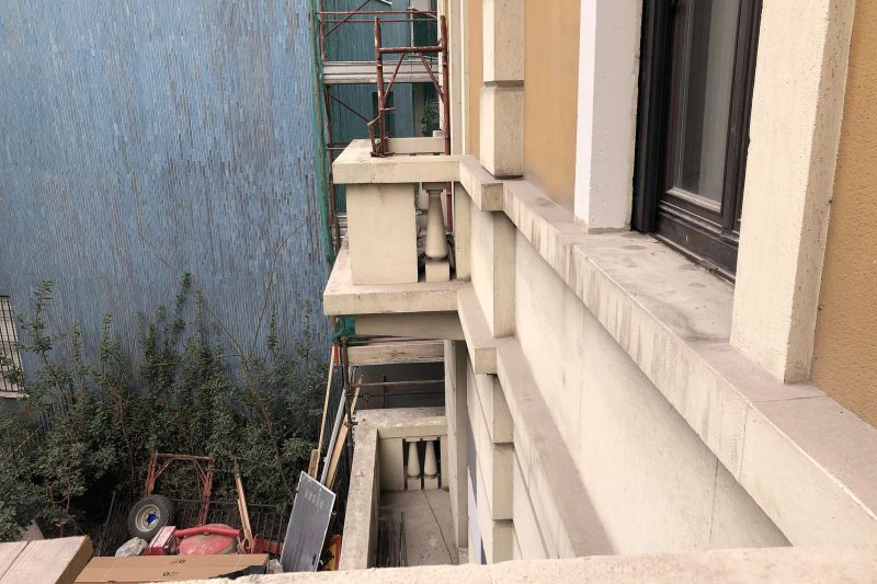Impermeabilizzazione balconi e finitura a basso spessore